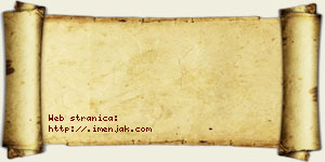 Ljubica Hrnjaković vizit kartica